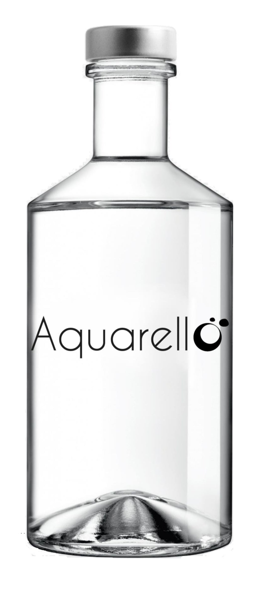 Botella cristal 75cl con etiqueta.